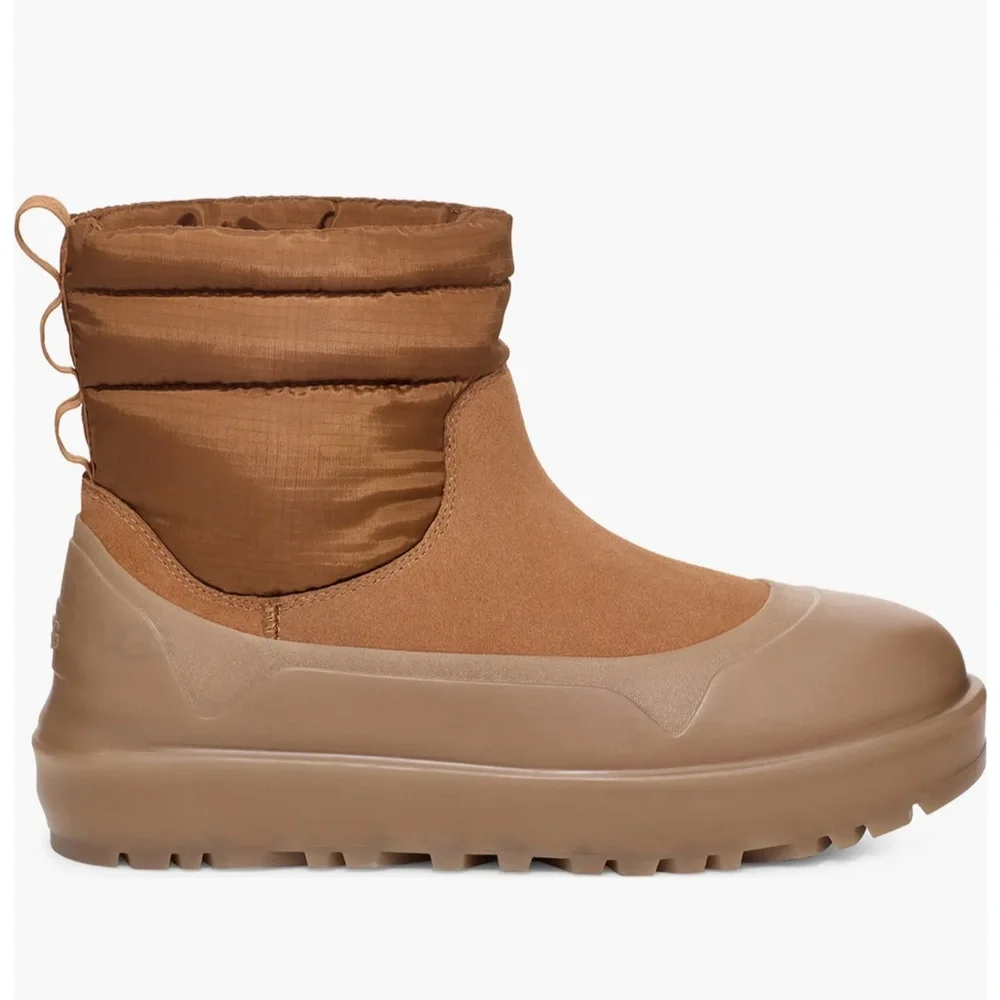 UGG Classic Minimod Waterproof Wool Boot men size 12 New